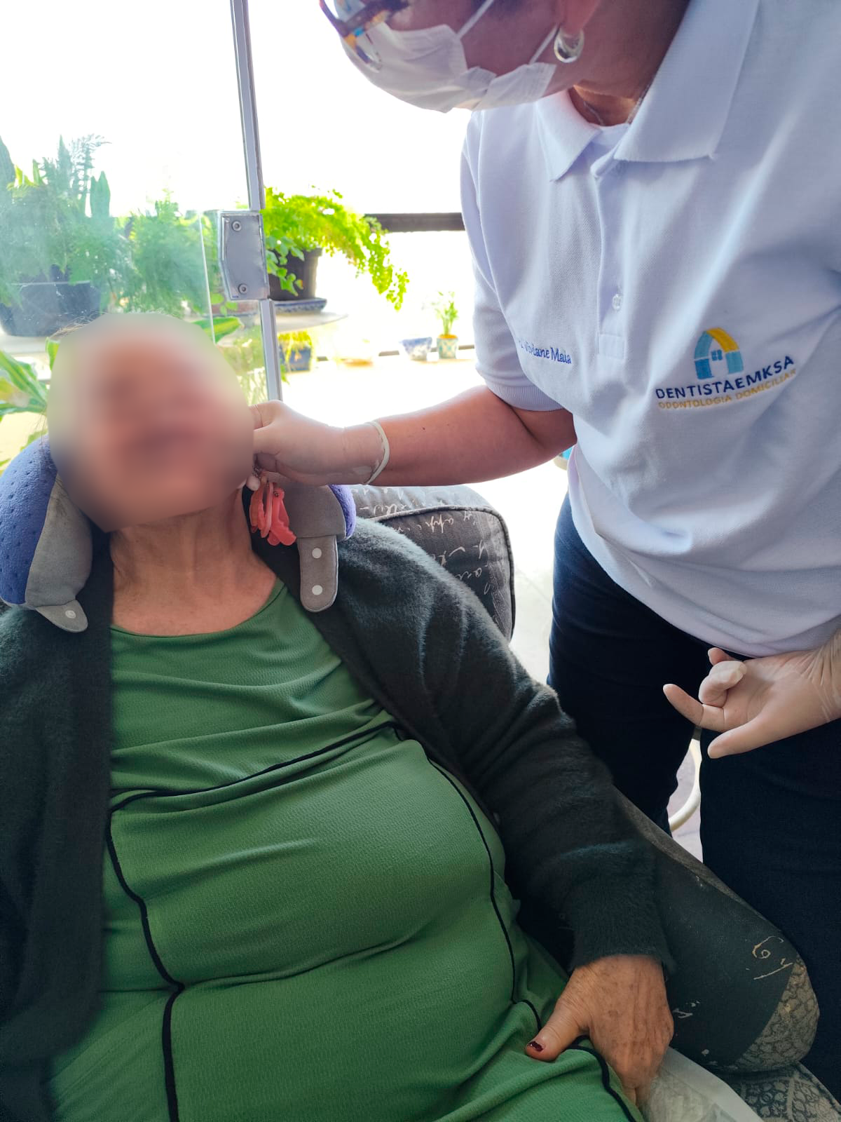 Atendimento odontológico domiciliar